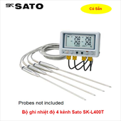 Bộ ghi nhiệt độ 4 kênh Sato SK-L400T