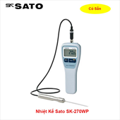 Nhiệt Kế Sato SK-270WP kèm đầu đo S270WP-01