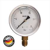 Đồng hồ đo áp suất 0 - 25 bar