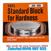 Mẫu chuẩn độ cứng Yamamoto HRBS100