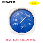 Đồng hồ đo nhiệt độ độ ẩm sato TH-300