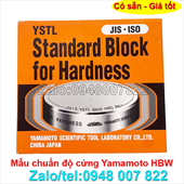 Mẫu chuẩn độ cứng Yamamoto HBW-350;HBW-400